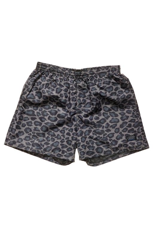 Stussy Mens Nylon Big Beach Shorts Black - GUNJZ2895